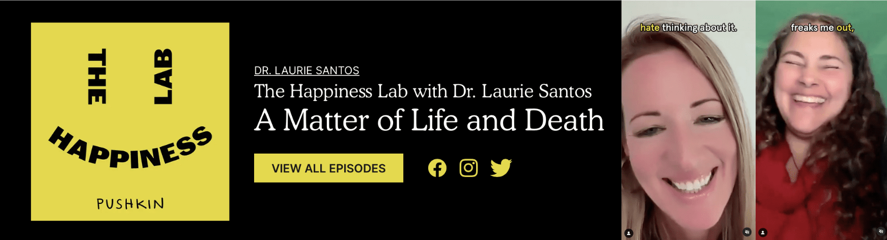 Jodi Wellman on The Happiness Lab with Dr. Laurie Santos